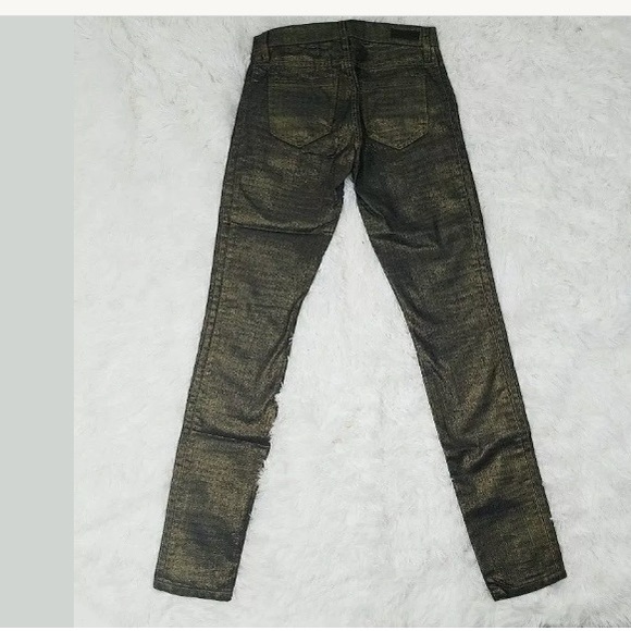 BLANK NYC WOMEN'S THE SKINNIE CLASSIQUE JEANS GOLD - Picture 3 of 6